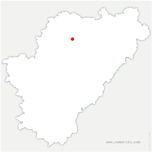carte de localisation de Lichères