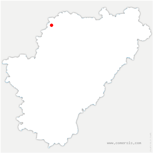 carte de localisation de Longré