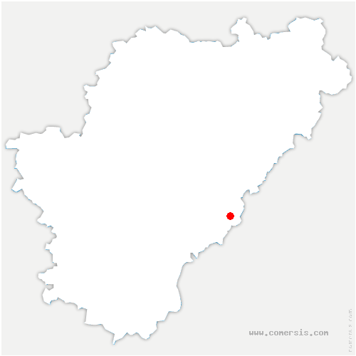 carte de localisation de Mainzac