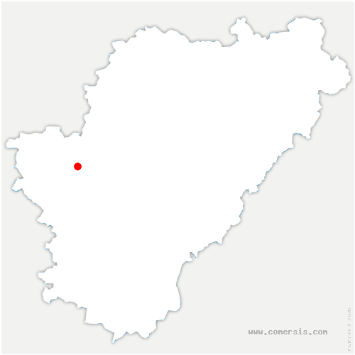 carte de localisation de Métairies