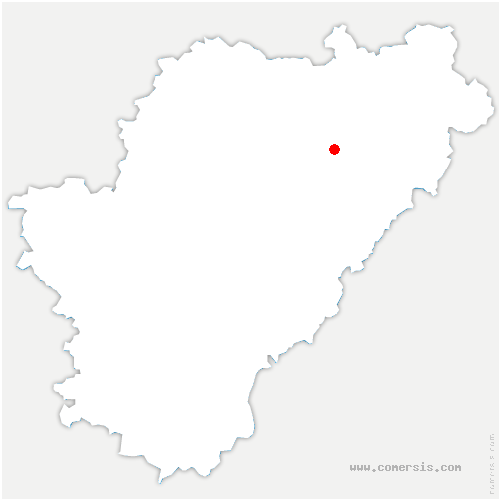 carte de localisation de Nieuil