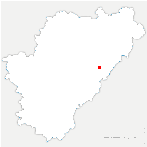 carte de localisation d'Orgedeuil