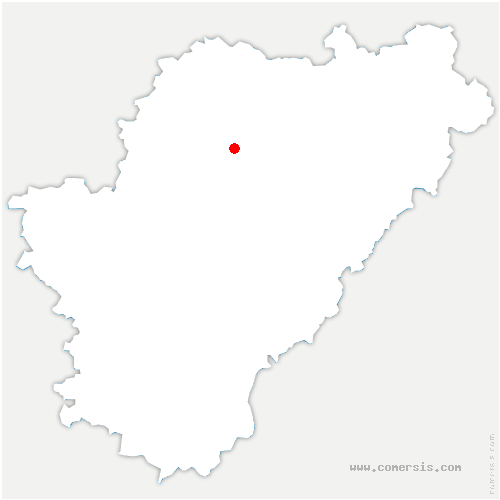 carte de localisation de Puyréaux