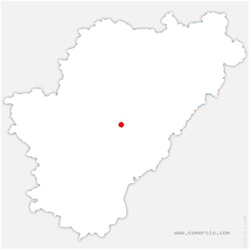 carte de localisation de Ruelle-sur-Touvre