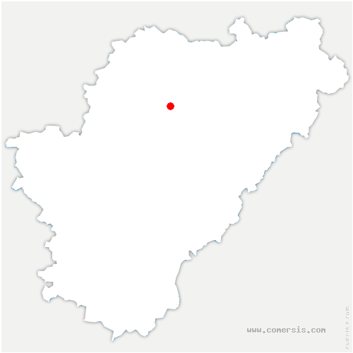 carte de localisation de Saint-Ciers-sur-Bonnieure