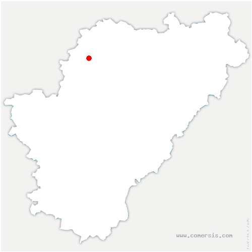 carte de localisation de Saint-Fraigne