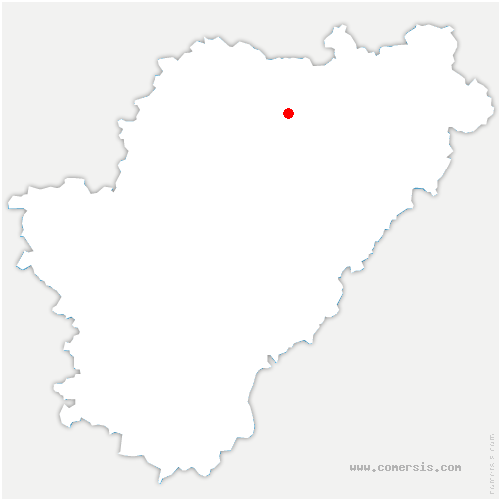 carte de localisation de Saint-Gourson