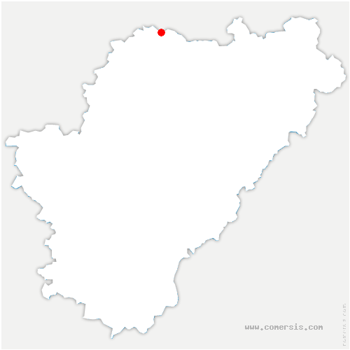 carte de localisation de Saint-Martin-du-Clocher