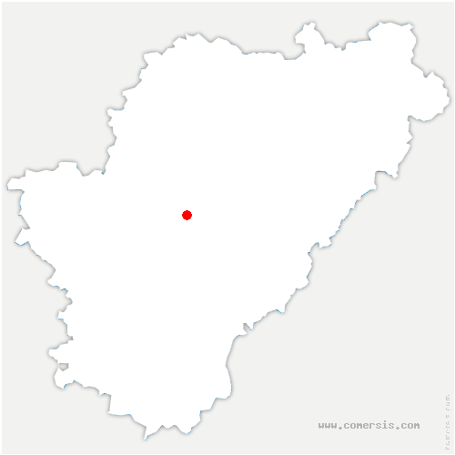 carte de localisation de Saint-Yrieix-sur-Charente