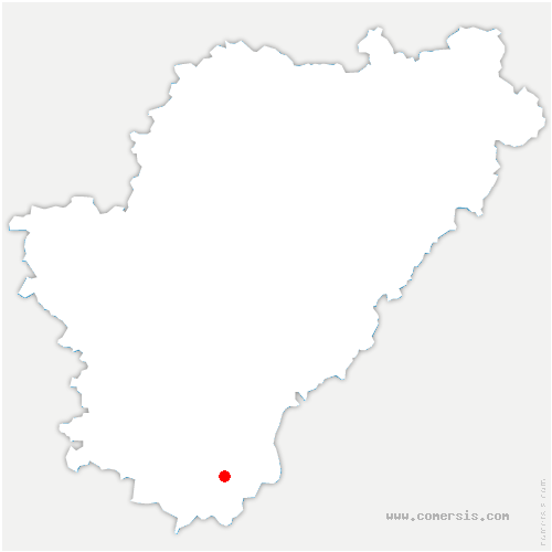 carte de localisation de Savigné