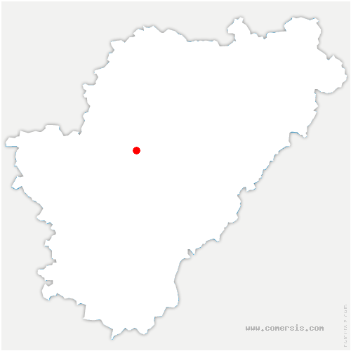 carte de localisation de Secondigny