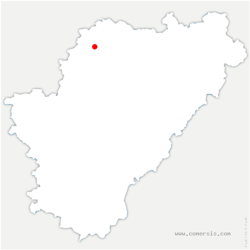 carte de localisation de Souvigné