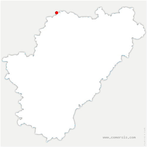 carte de localisation de Varaignes