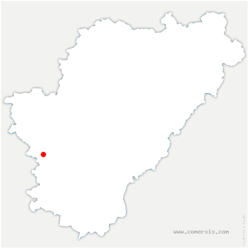 carte de localisation de Vayres