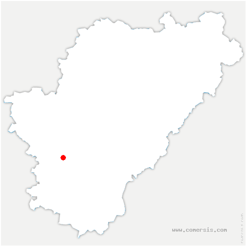 carte de localisation de Vignolles