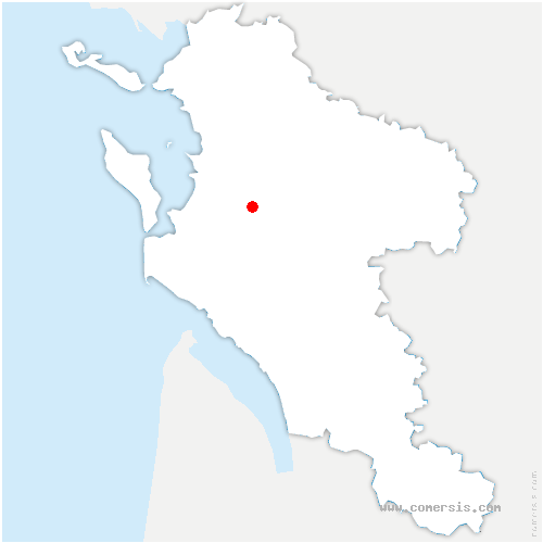 carte de localisation de Beurlay