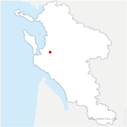 carte de localisation de Marsac