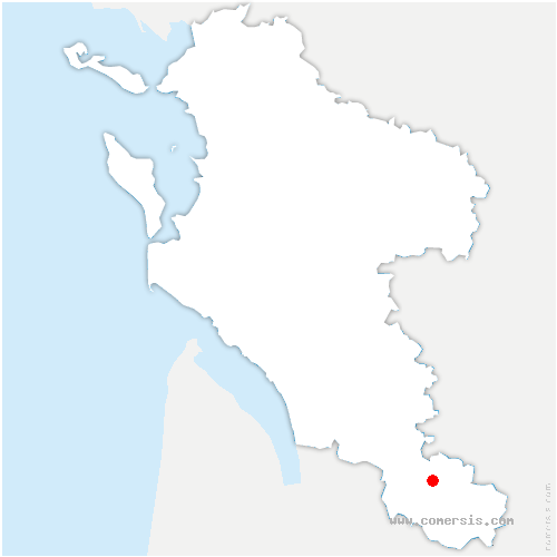 carte de localisation de Montalembert