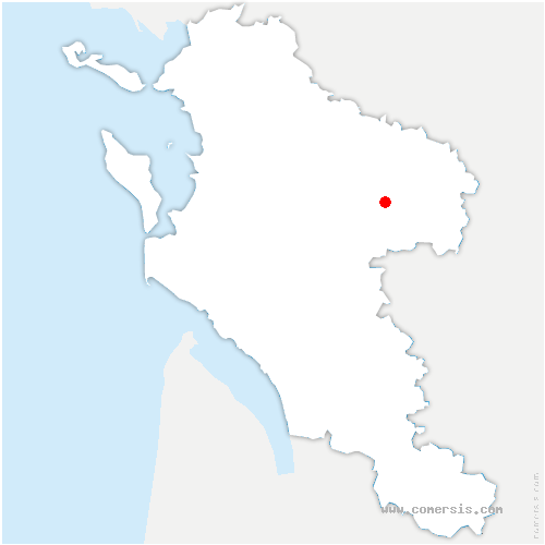carte de localisation des Peintures