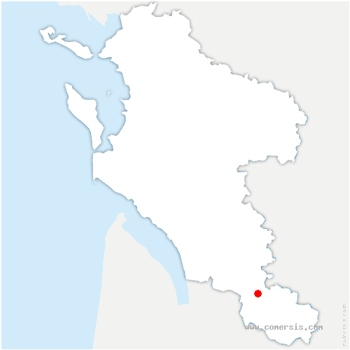 carte de localisation de Polignac