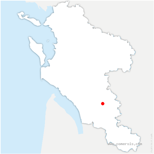 carte de localisation de Saint-Georges-Antignac