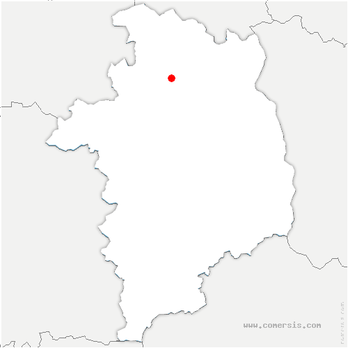 carte de localisation d'Amazy