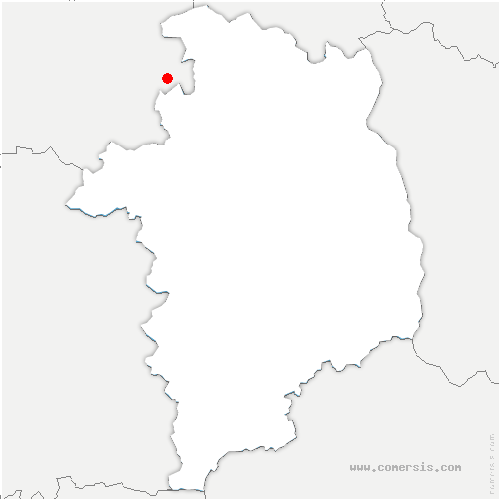 carte de localisation d'Andonville