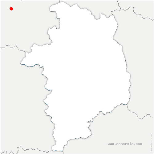 carte de localisation d'Annay