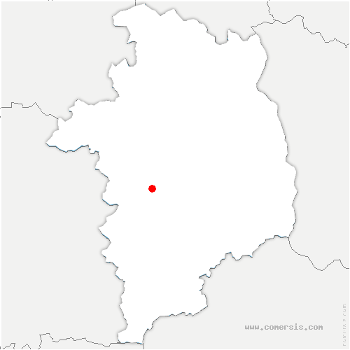 carte de localisation de Arçay