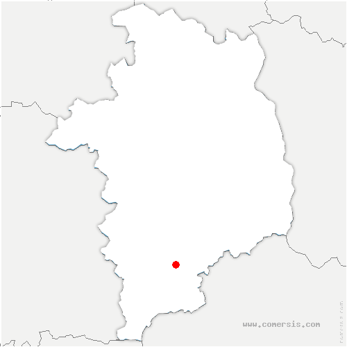 carte de localisation d'Arcomps