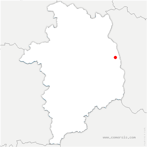 carte de localisation de Argenvières