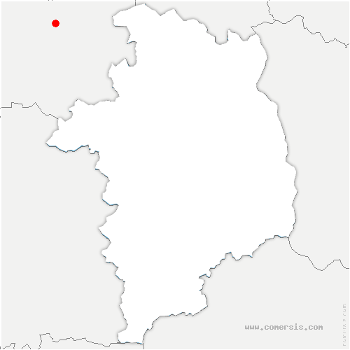 carte de localisation d'Arquian