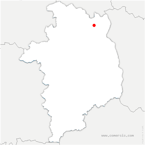 carte de localisation de Assigny