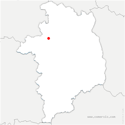 carte de localisation d'Attray