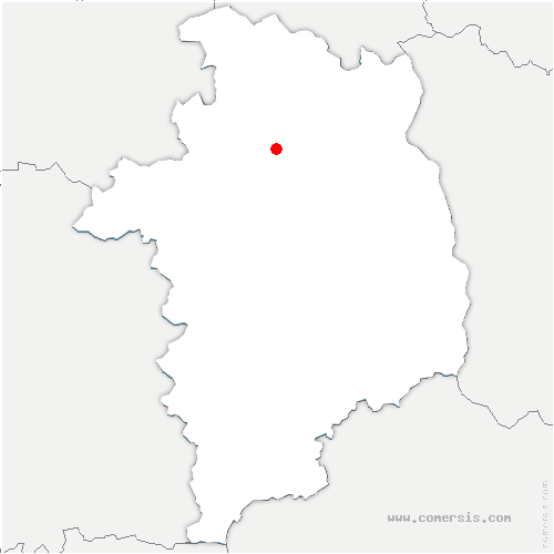 carte de localisation d'Autainville