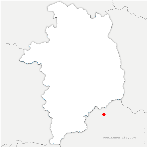 carte de localisation d'Autry-le-Châtel