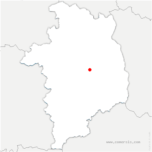 carte de localisation d'Avaray