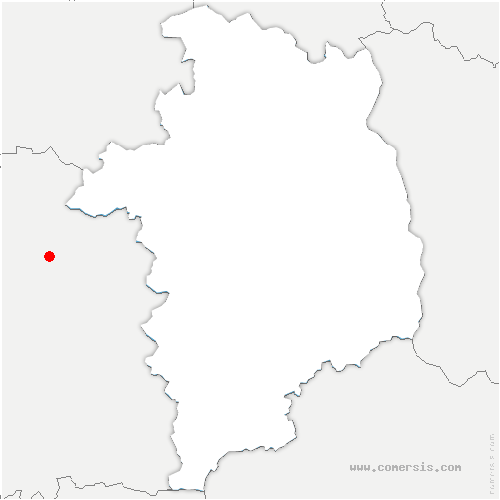 carte de localisation de Baccon