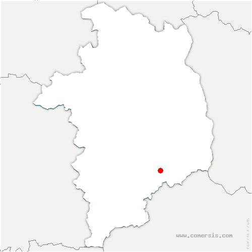 carte de localisation de Bannegon