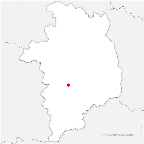 carte de localisation de Billy-Chevannes
