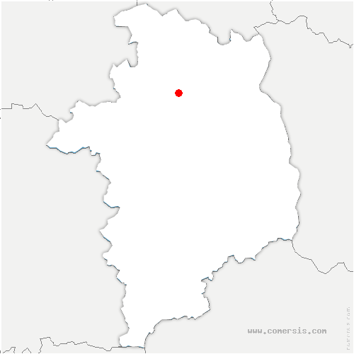 carte de localisation de Binas