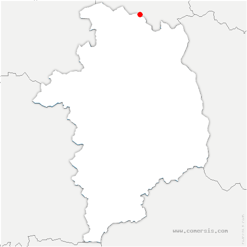 carte de localisation de Blancafort