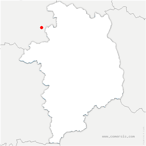 carte de localisation de Boisseaux