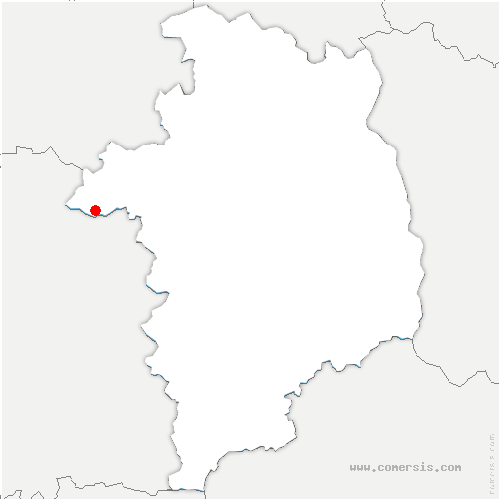 carte de localisation de Boulay-les-Barres