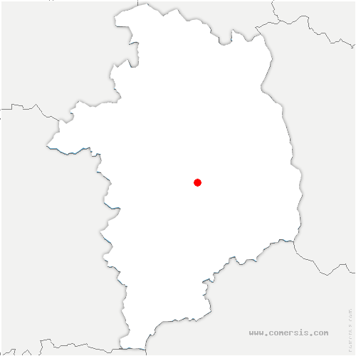 carte de localisation de Bouzy-la-Forêt