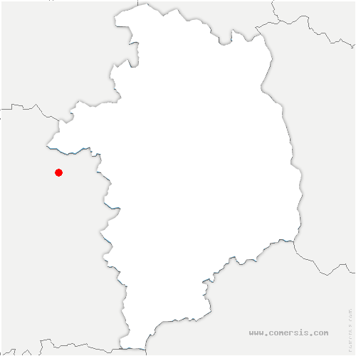 carte de localisation de Bucy-Saint-Liphard