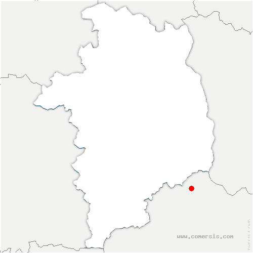 carte de localisation de Chassignolles