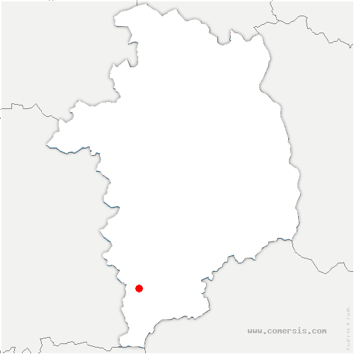 carte de localisation du Châtelet