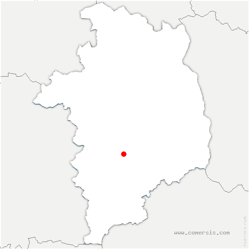 carte de localisation de Chavannes