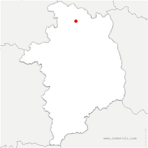 carte de localisation de Clamecy